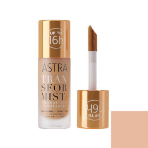 fondotinta+correttore trasformist astra make up disponibile in