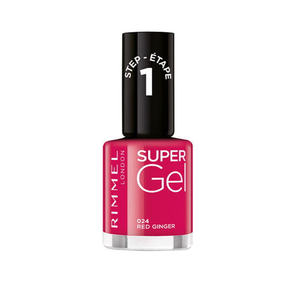 Rimmel London Smalto Super gel -Colore N.024 Red Ginger