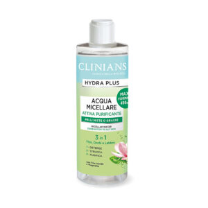 Clinians Acqua Micellare 3 in 1 Pelli Miste o Grasse -400 ml