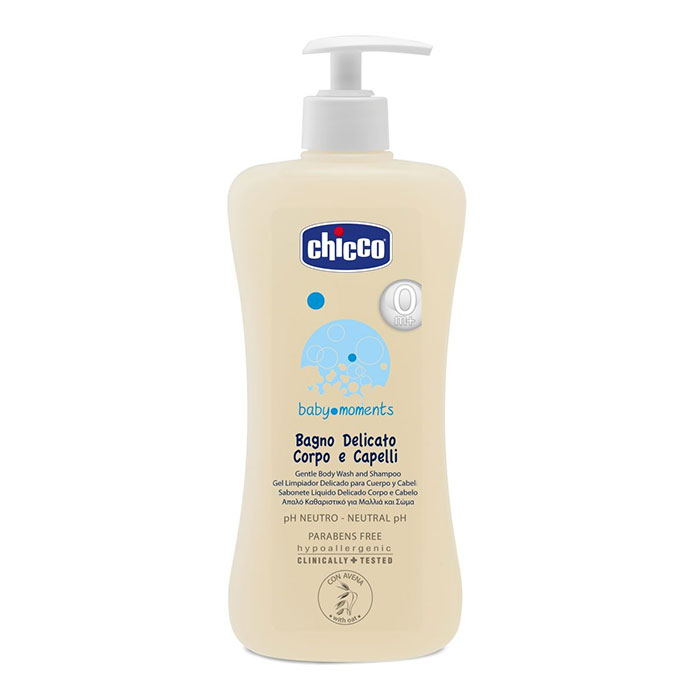 Chicco Bagno delicato corpo e capelli Baby Moments, 500 ml Acquisti online  sempre convenienti