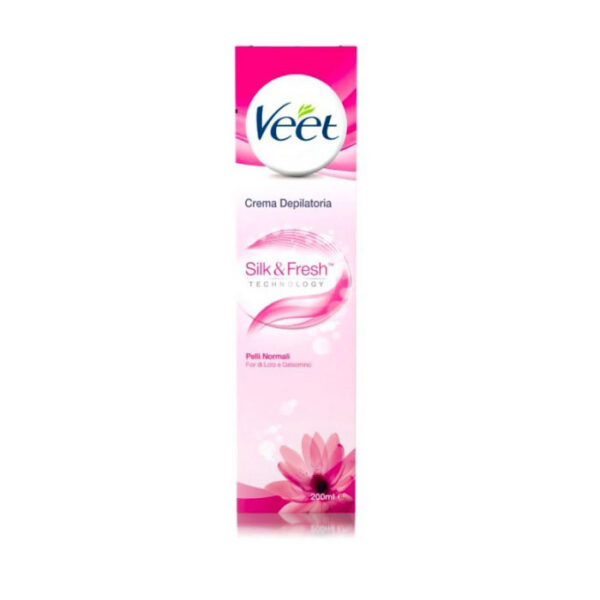 Veet Crema Depilatoria Silk & Fresh Pelli Normali -200 ml