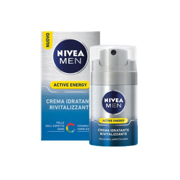 Nivea Men Active Energy Crema Idratante Rivitalizzante -50 ml