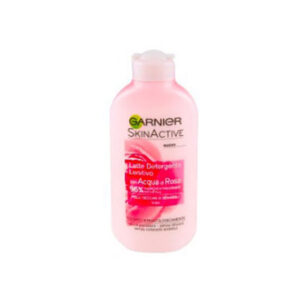 Garnier Latte Detergente Lenitivo con Acqua di Rosa per Pelli Secche o Sensibili -200 ml