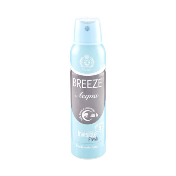 Breeze Deodorante Spray Acqua Invisible Fresh -150 ml