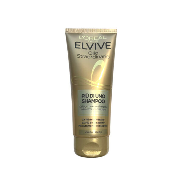 Elvive Più di uno Shampoo Olio Straordinario -Shampoo + Maschera 200 ml