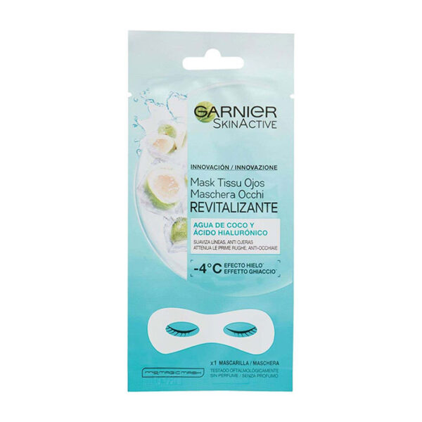 Garnier Skincare Maschera Occhi Monodose con Acqua di Cocco e Acido Ialuronico