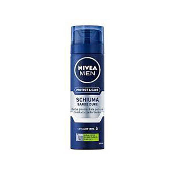 Nivea for Men Schiuma da Barba per Barbe Dure  -200 ml