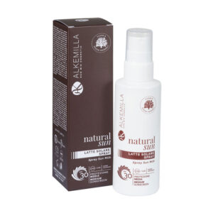 Alkemilla Latte Solare Spray Protezione Media SPF30 -150 ml